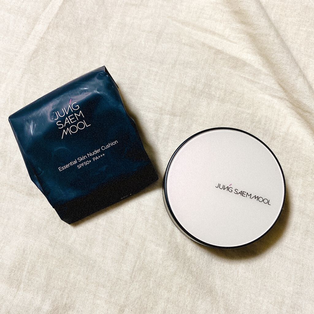 ジョンセンムル エッセンシャル スキン ヌーダー クッション/JUNG SAEM MOOL/クッションファンデーションを使ったクチコミ(1枚目)