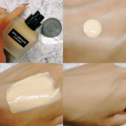 (旧)アンリミテッド ラスティング フルイド/shu uemura/リキッドファンデーションを使ったクチコミ(2枚目)