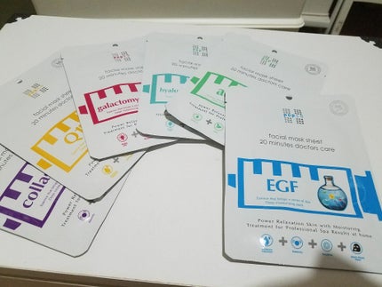 POPCO   faciaI mask sheet 20minutes doctors care/シートマスク・パックを使ったクチコミ(1枚目)