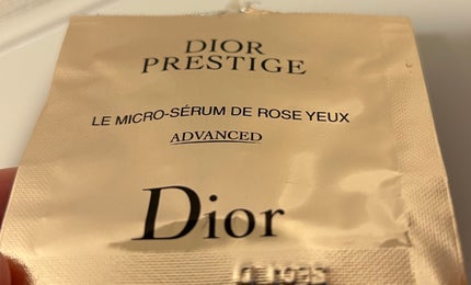 プレステージ マイクロ セラム ド ローズ ユー/Dior/アイケア・アイクリームを使ったクチコミ(1枚目)