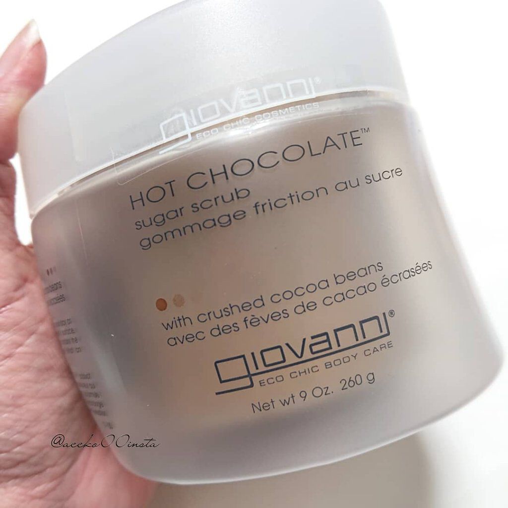 ジョヴァンニ シュガー ボディスクラブ ホットチョコレート/giovanni/ボディスクラブを使ったクチコミ（3枚目）