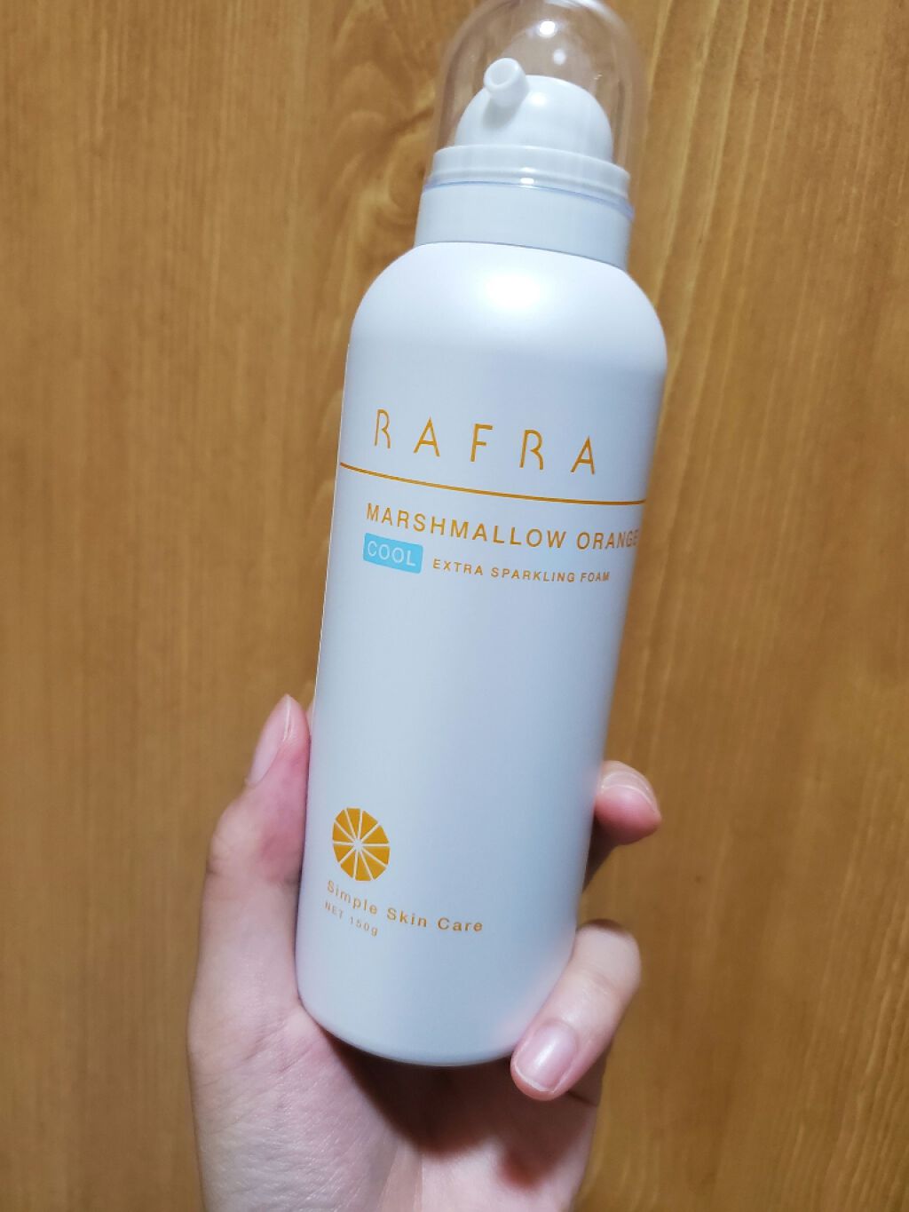 マシュマロオレンジ/RAFRA/泡洗顔を使ったクチコミ（1枚目）