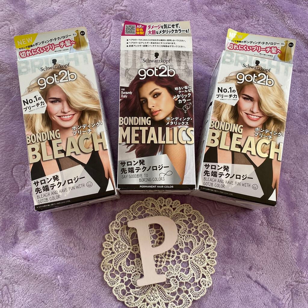 ボンディング・ブリーチ/got2b/ブリーチ剤を使ったクチコミ(1枚目)