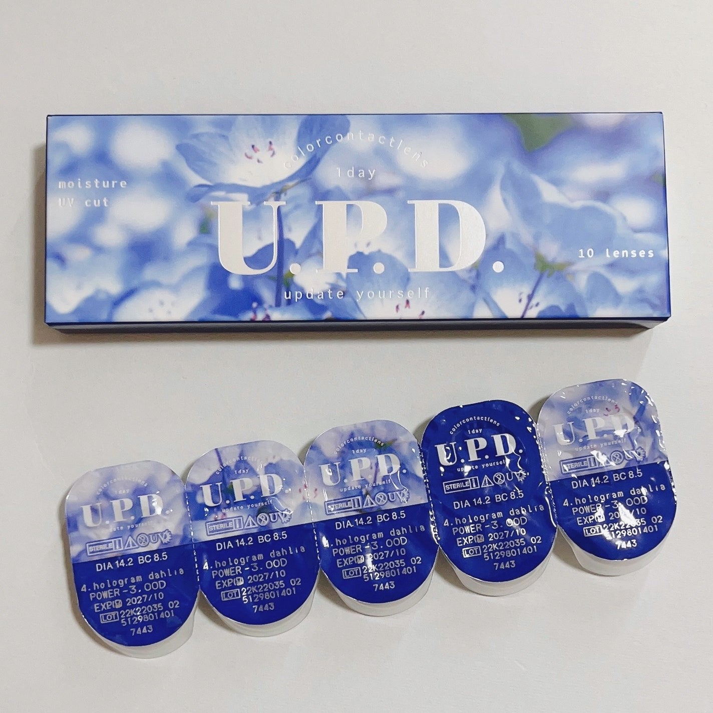 U.P.D. 1day/U.P.D./ワンデー(1DAY)カラコンを使ったクチコミ(5枚目)