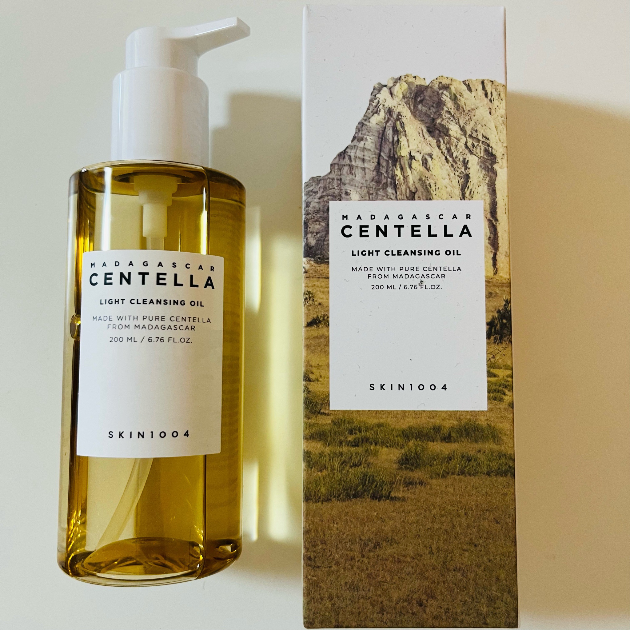 センテラ ライトクレンジングオイル/SKIN1004/オイルクレンジングを使ったクチコミ（1枚目）