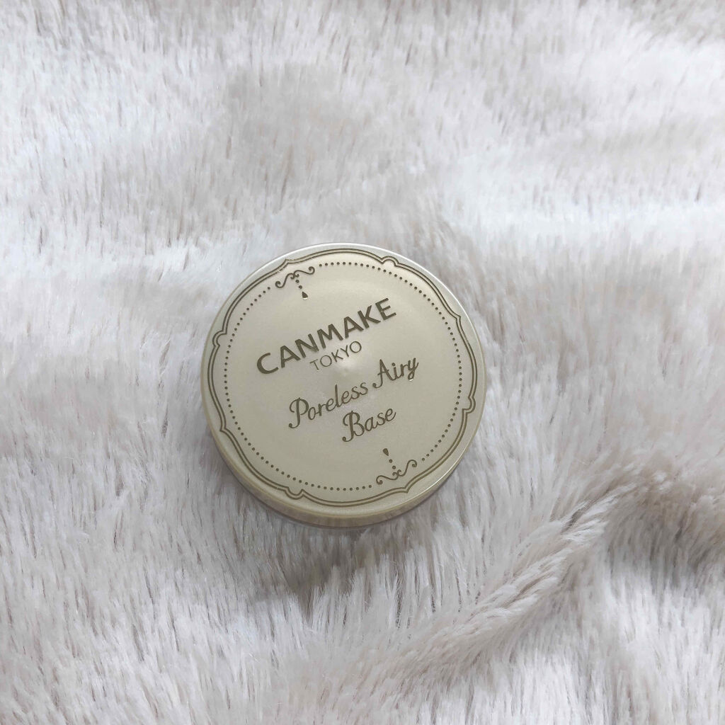 ポアレスエアリーベース/キャンメイク/化粧下地を使ったクチコミ（1枚目）