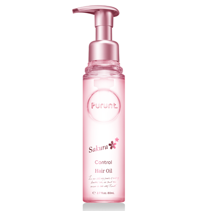 Purunt. プルント コントロール美容液ヘアオイル サクラ  80mL