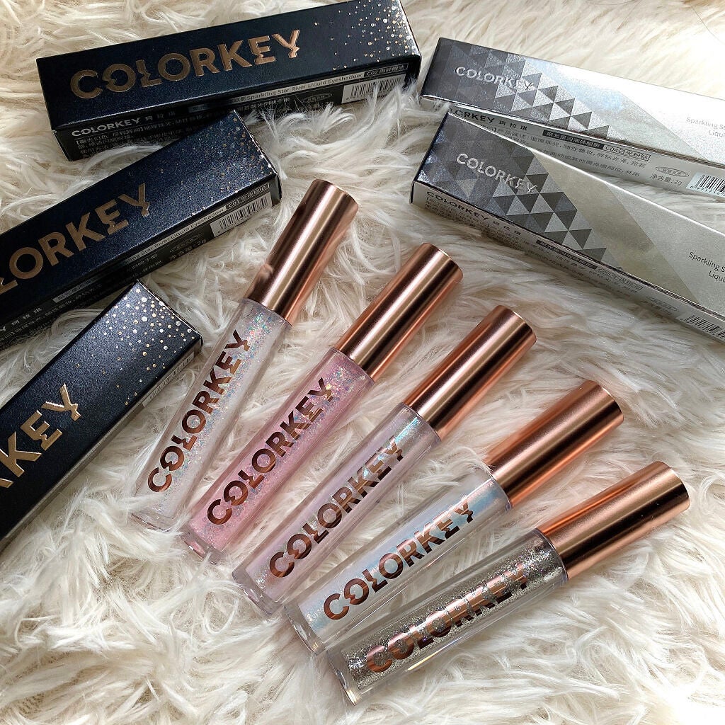 スパークリングギャラクシーリキッドアイシャドウ/COLORKEY/リキッドアイシャドウを使ったクチコミ(10枚目)