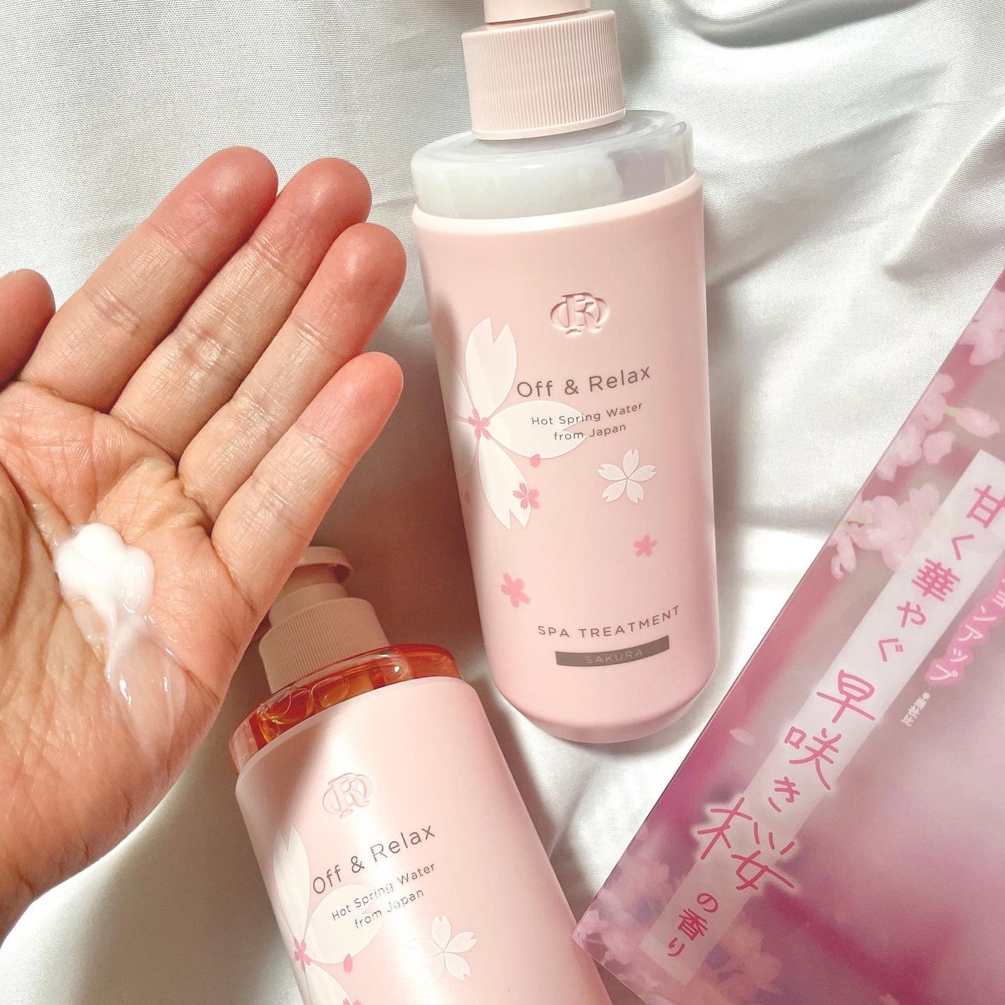 Off&Relax 桜限定セット/Off&Relax/市販シャンプーを使ったクチコミ(6枚目)