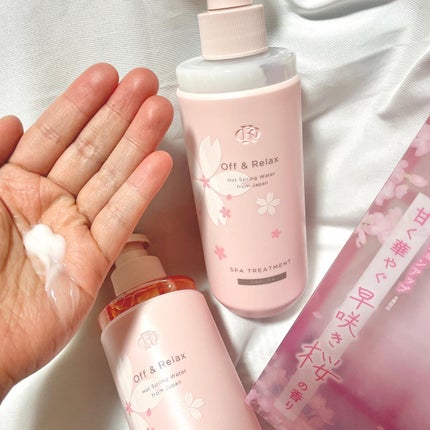 Off&Relax 桜限定セット/Off&Relax/市販シャンプーを使ったクチコミ(6枚目)