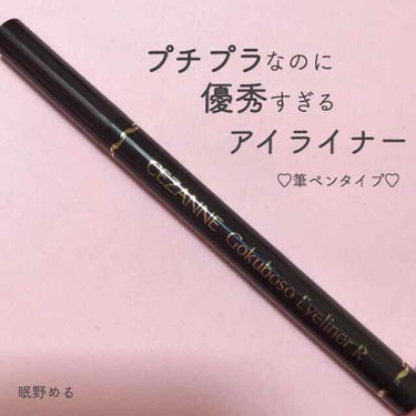 ☆プチプラなのに優秀すぎるセザンヌのリキッドアイライナー☆
たったの580円で品質良好


セザンヌ
極細アイライナーR

00 ブラウンブラック ／ 10 ブラック ／20 ブラウン
（画像はブラウン