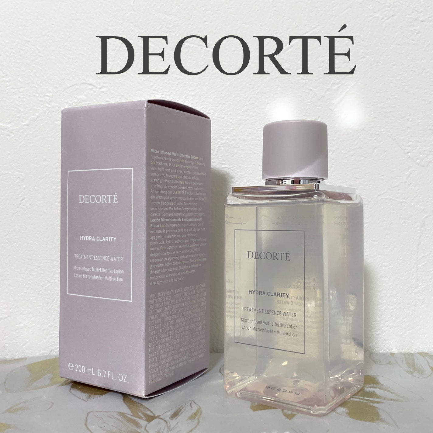 イドラクラリティ 薬用 トリートメント エッセンス ウォーター/DECORTÉ/化粧水を使ったクチコミ(4枚目)