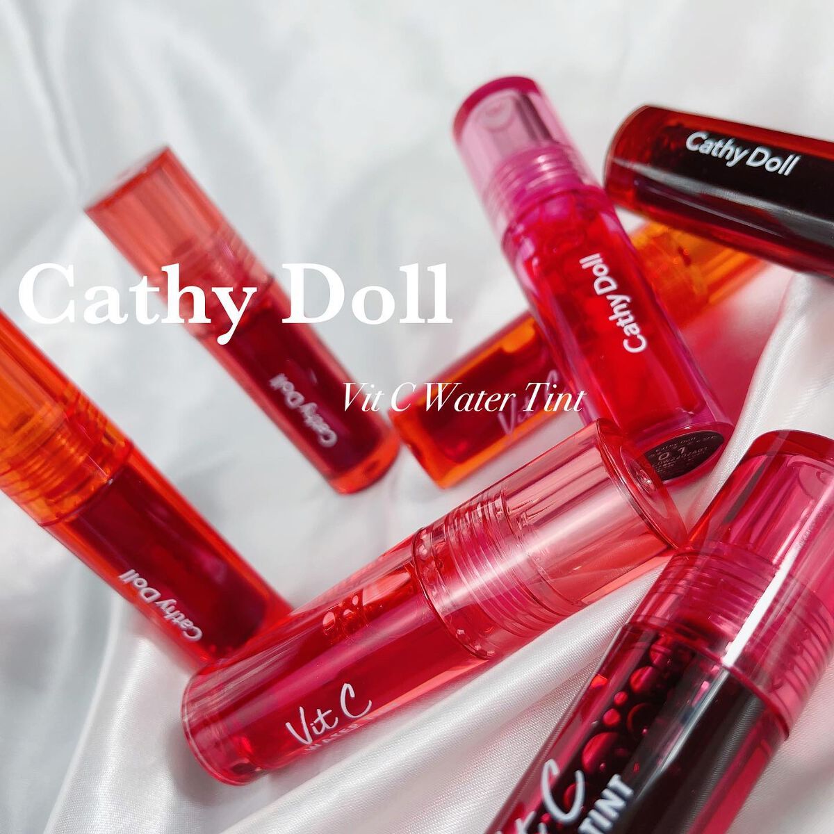 Vit C ウォーターティント/CathyDoll/リップティントを使ったクチコミ(10枚目)