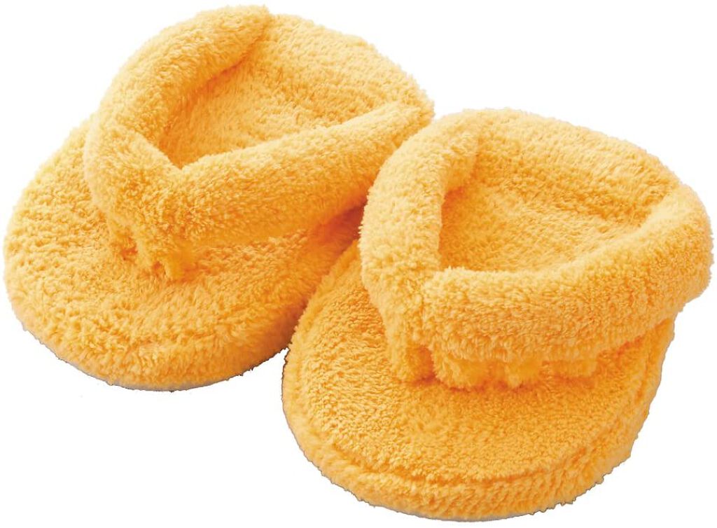 ビューティフルレッグスリッパ カーキーオレンジ