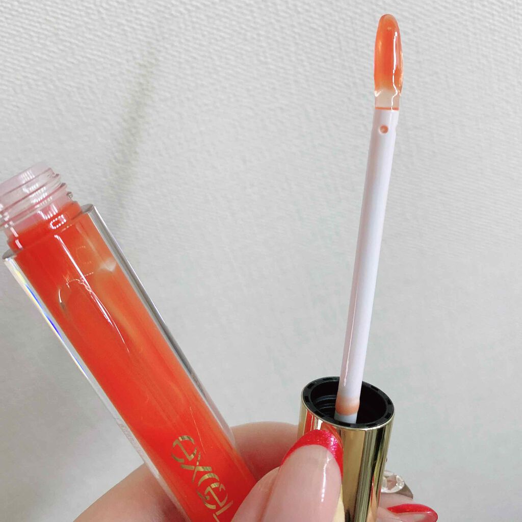 ニュアンスグロスオイル/excel/リップグロスを使ったクチコミ(2枚目)