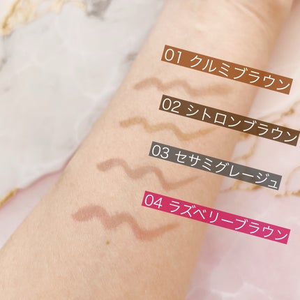 フローレスブロウリキッド/キャンメイク/リキッドアイブロウを使ったクチコミ(6枚目)