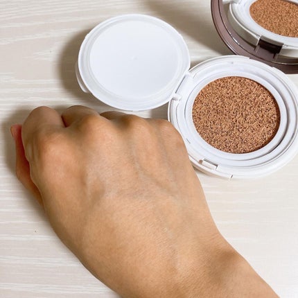 グロウ&カバークッションファンデーション/パーフェクトワン/クッションファンデーションを使ったクチコミ(3枚目)