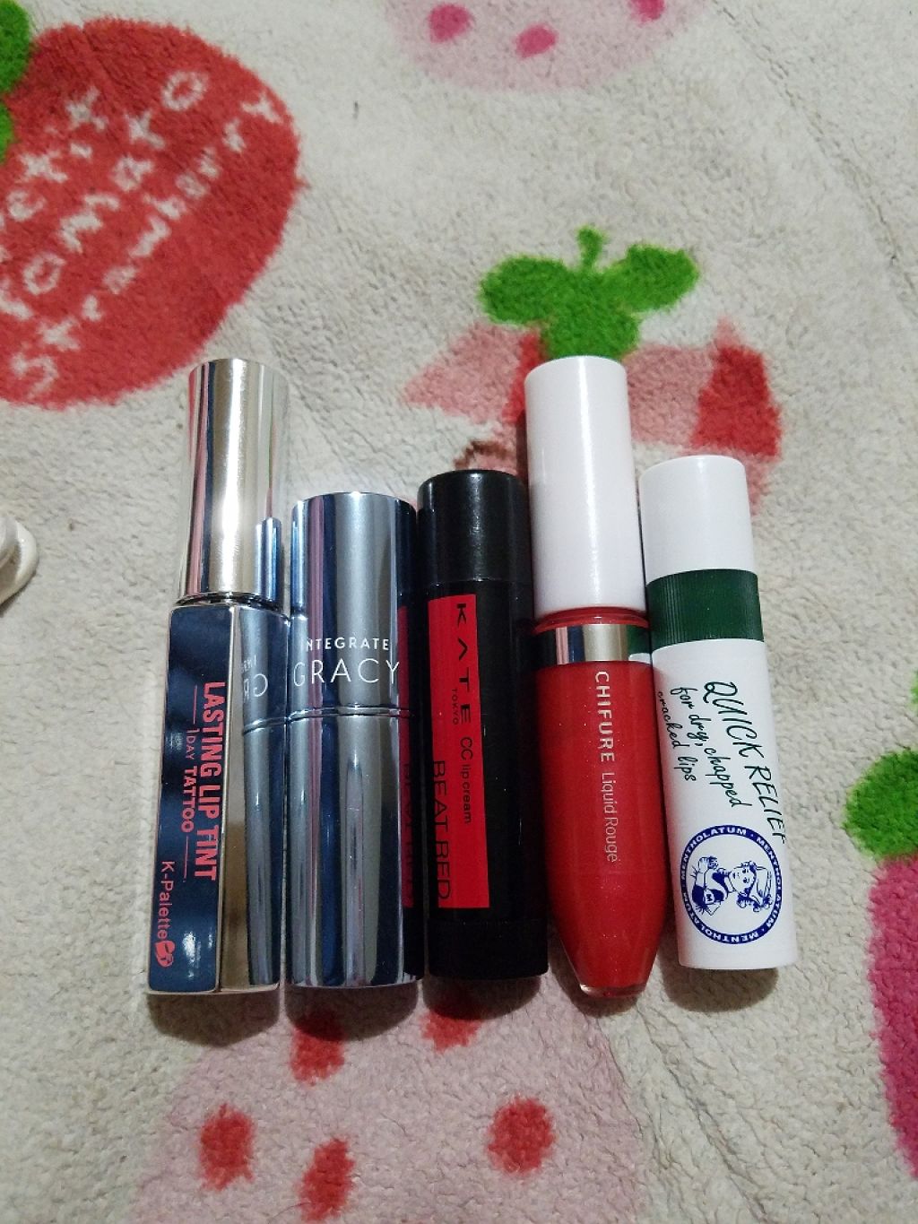 ラスティングリップティント/K-パレット/リップティントを使ったクチコミ（2枚目）