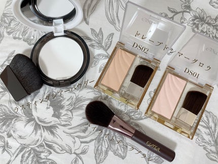 ハイライトチークブラシ/excel/メイクブラシを使ったクチコミ(2枚目)