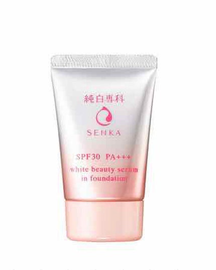 純白専科 すっぴん色づく美容液フォンデュ/SENKA(専科)/リキッドファンデーションを使ったクチコミ(2枚目)