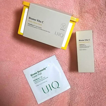 バイオームビタCグローデイリーシートマスク/UIQ/シートマスク・パックを使ったクチコミ(1枚目)