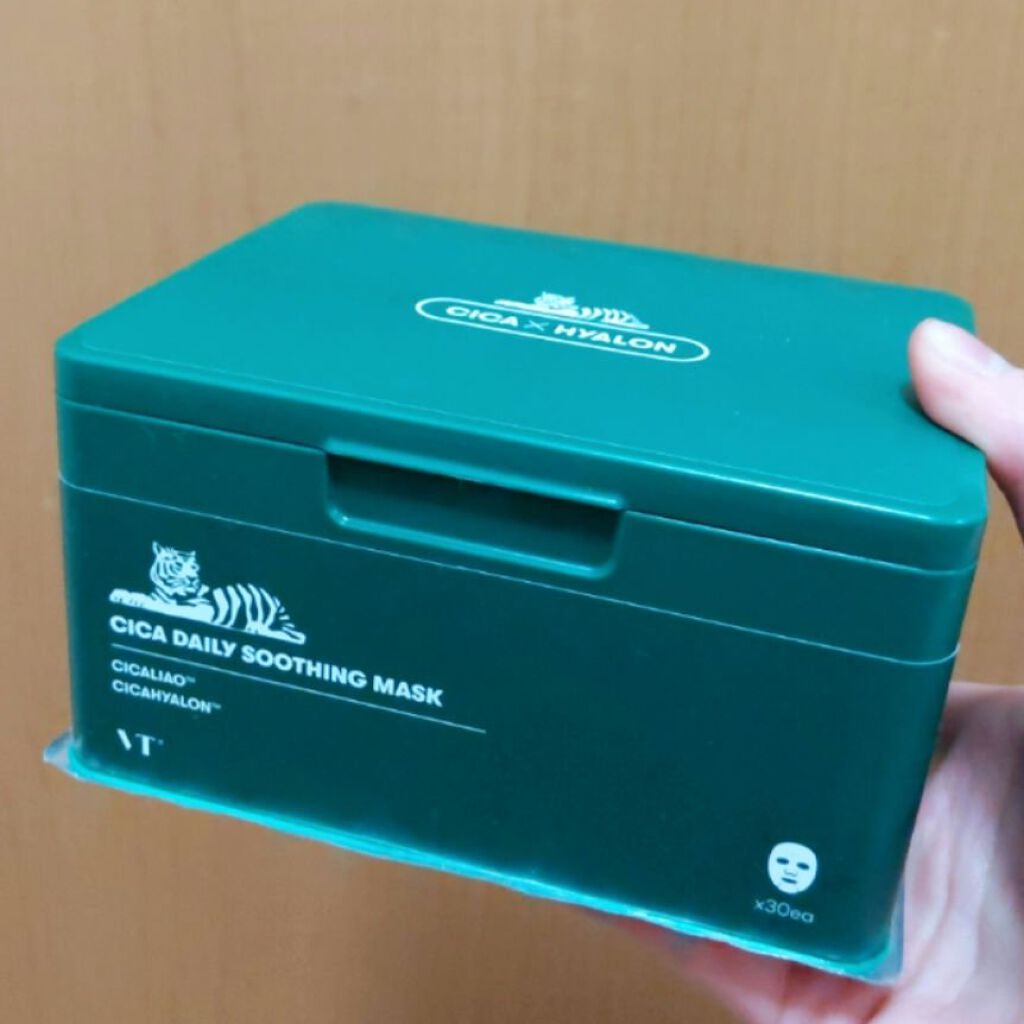 CICA デイリースージングマスク/VT/シートマスク・パックを使ったクチコミ（1枚目）