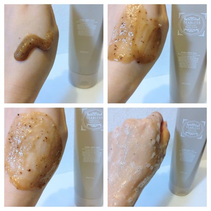 アールグレイティージャム ボディスクラブ/TEABLESS/ボディスクラブを使ったクチコミ(6枚目)