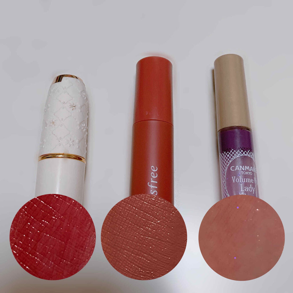 ボリュームアップレディグロス/キャンメイク/リップグロスを使ったクチコミ（2枚目）