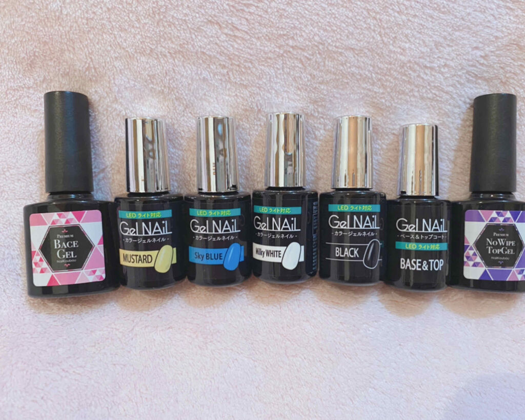 ジェルネイル（ライト対応）/セリア/ジェルネイルを使ったクチコミ（2枚目）