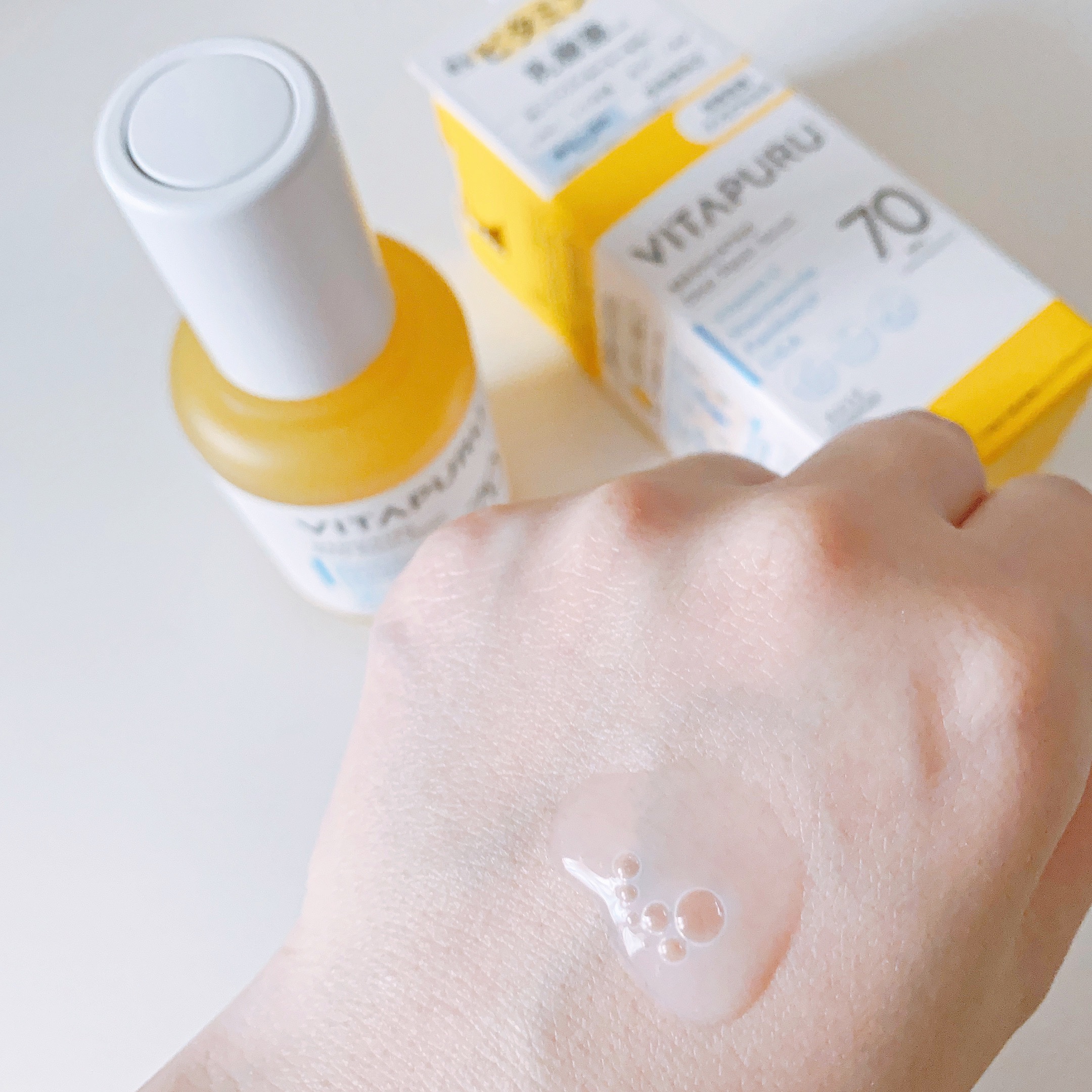  ビタプル リペア エッセンスローション/VITAPURU/化粧水を使ったクチコミ（3枚目）