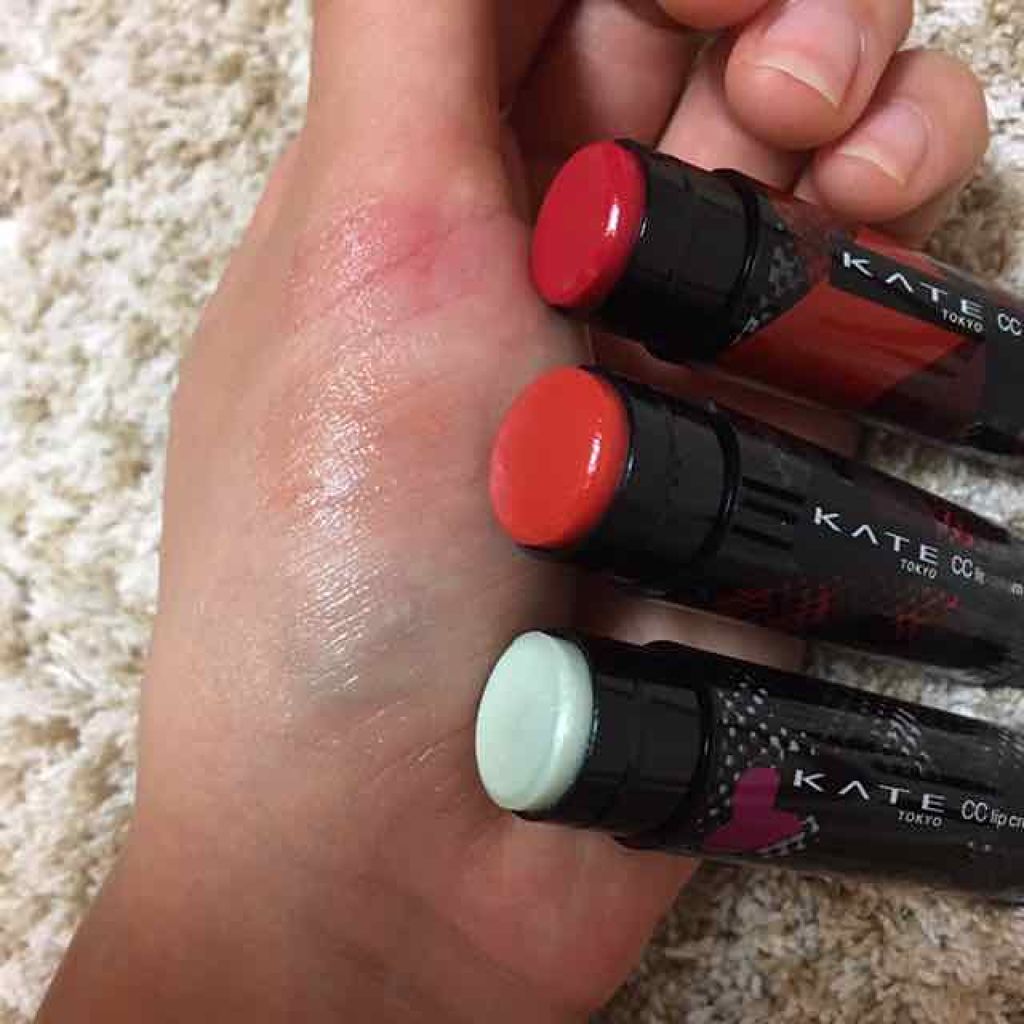 CCリップクリームN/KATE/リップケアを使ったクチコミ（2枚目）