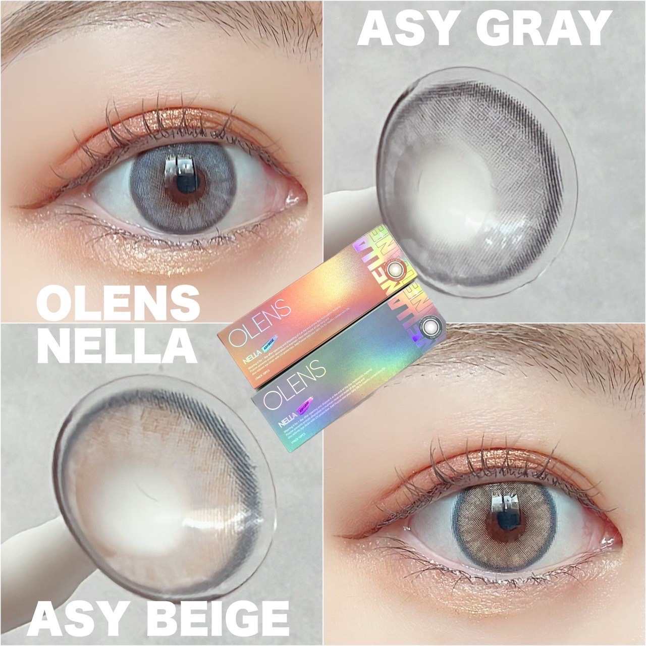 ロシアンスモーキー/OLENS/カラーコンタクトレンズを使ったクチコミ（2枚目）