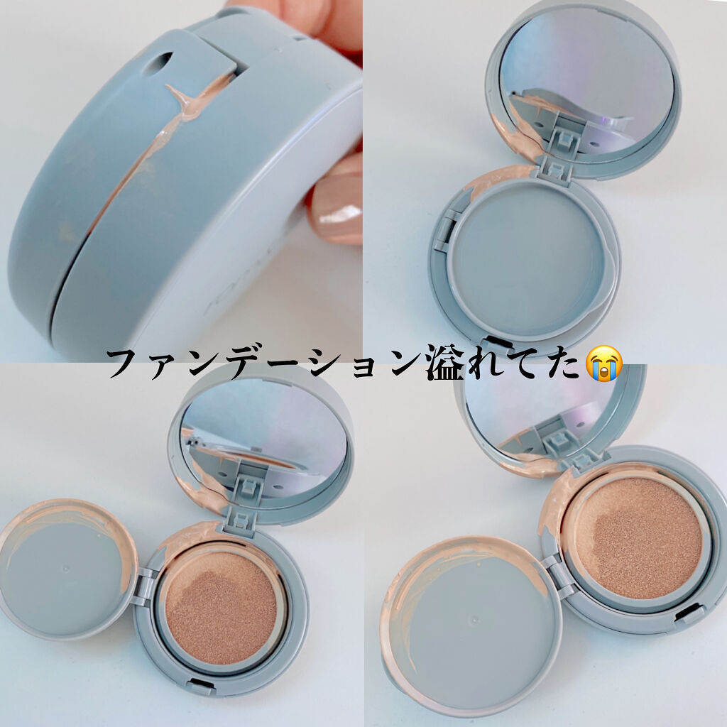 ゼロクッション/rom&nd/クッションファンデーションを使ったクチコミ（3枚目）