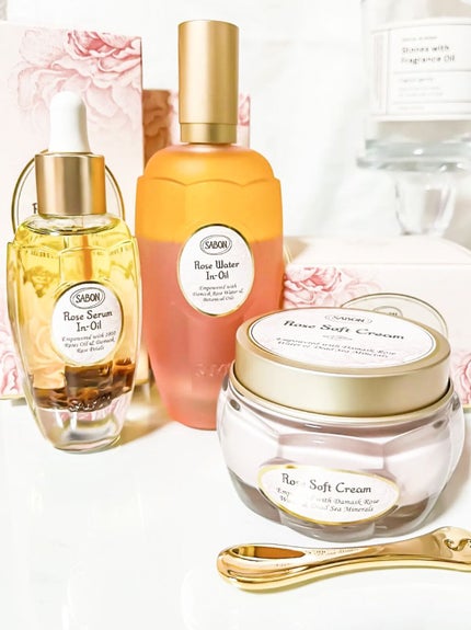 ローズウォーターインオイル/SABON/ミスト状化粧水を使ったクチコミ(5枚目)