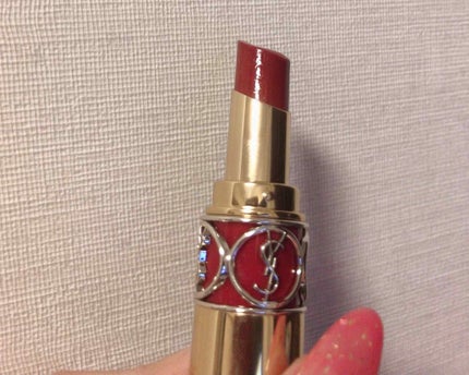 ルージュ ヴォリュプテ シャイン/YVES SAINT LAURENT BEAUTE/口紅を使ったクチコミ(2枚目)
