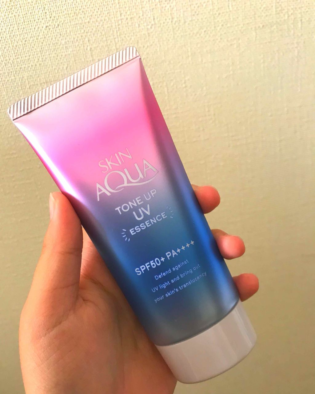 スキンアクア トーンアップUVエッセンス/スキンアクア/日焼け止めクリームを使ったクチコミ(1枚目)