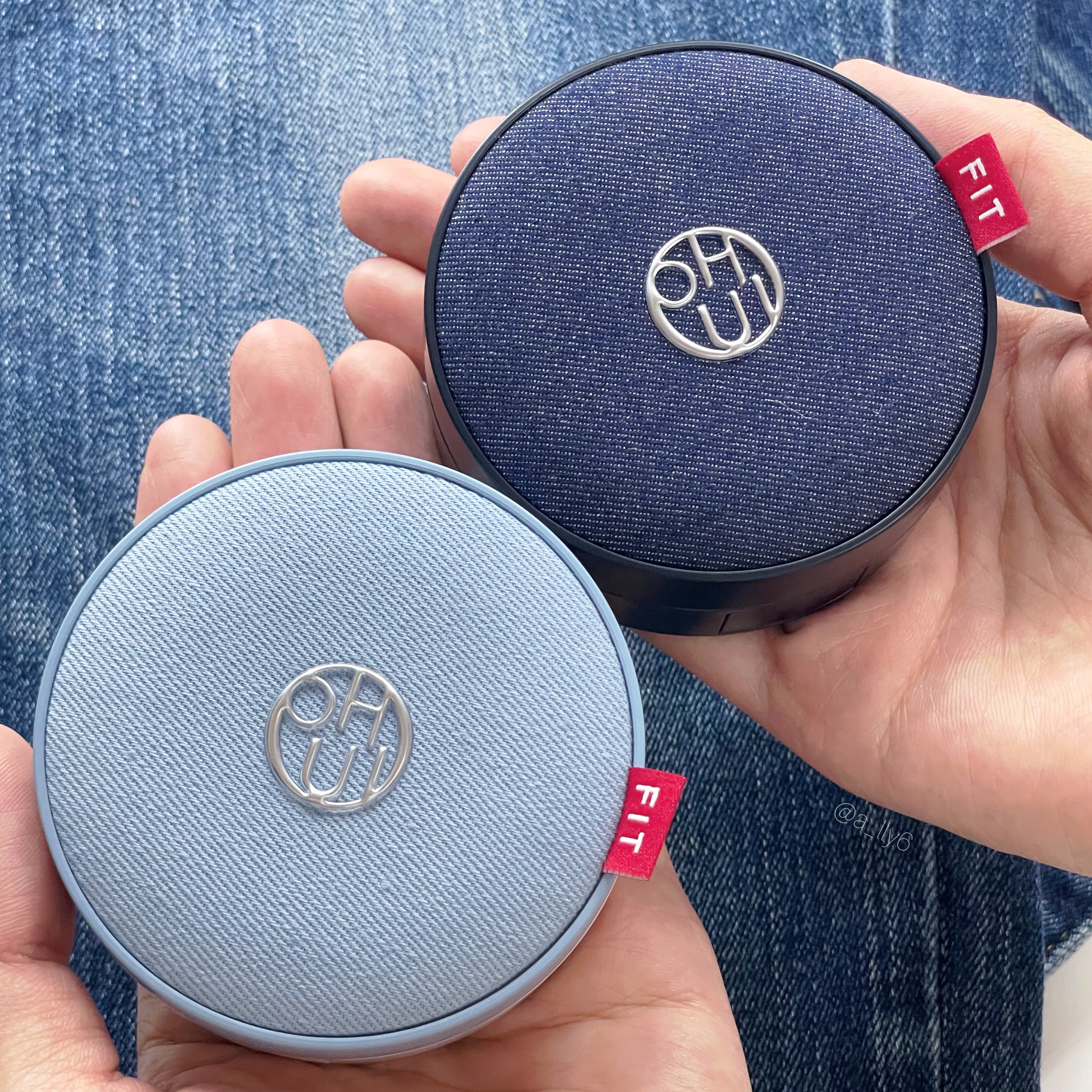 アルティメットフィット ロングウェアデニムクッション/OHUI/クッションファンデーションを使ったクチコミ（2枚目）