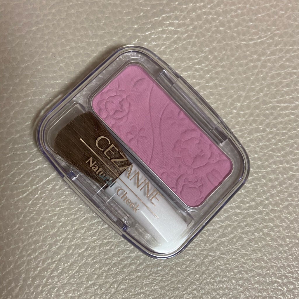 ナチュラル チークN/CEZANNE/パウダーチークを使ったクチコミ(2枚目)