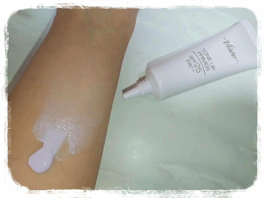 トーンアップ プライマー/Visée/化粧下地を使ったクチコミ(3枚目)