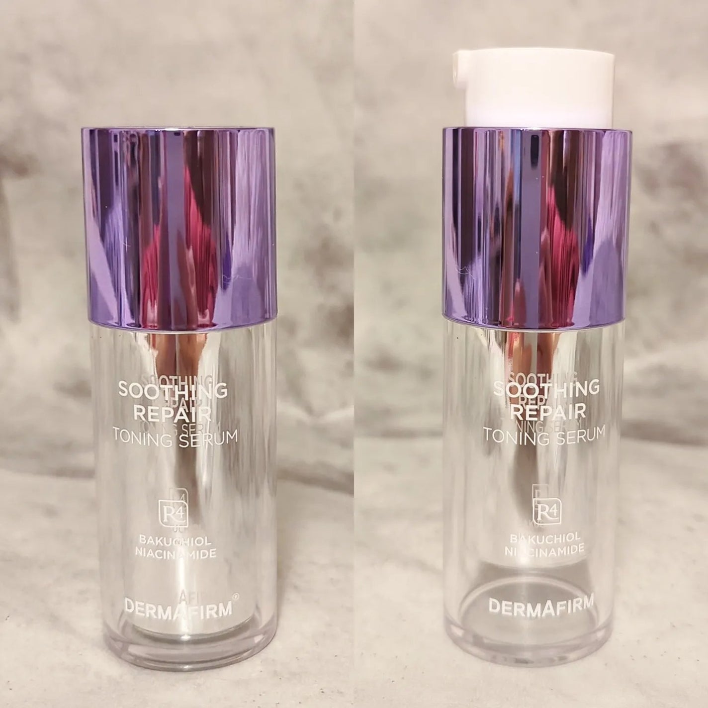 SOOTHING REPAIR TONING SERUM R4/ダーマファーム/美容液を使ったクチコミ(4枚目)