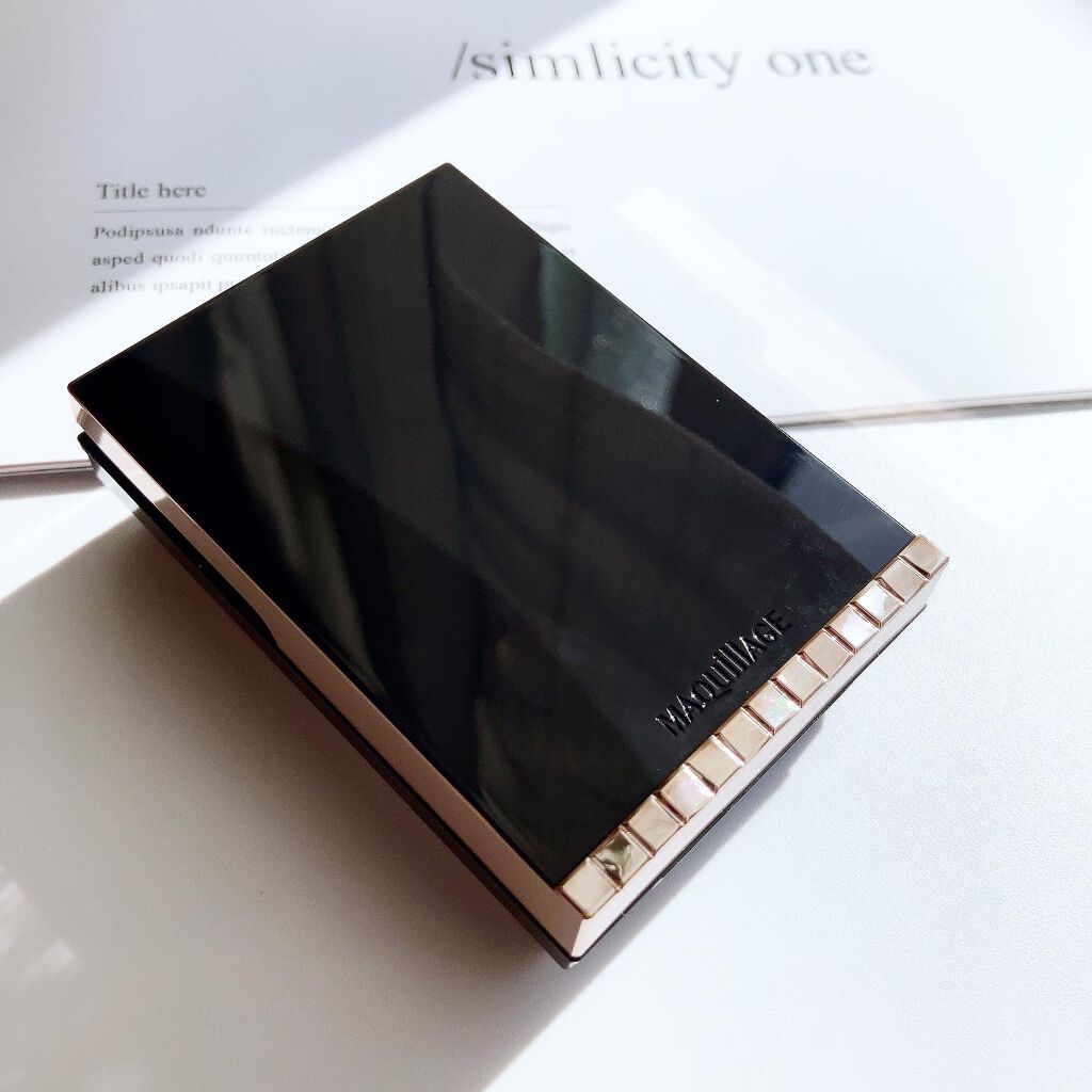 ドラマティックパウダリー EX/マキアージュ/パウダーファンデーションを使ったクチコミ(2枚目)