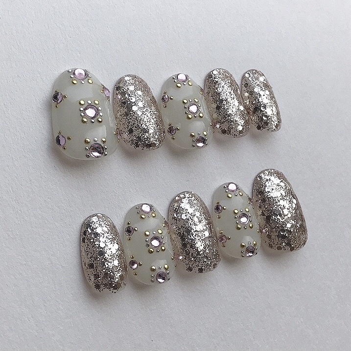 クリアジェル/Petit Price/ジェルネイルを使ったクチコミ（2枚目）