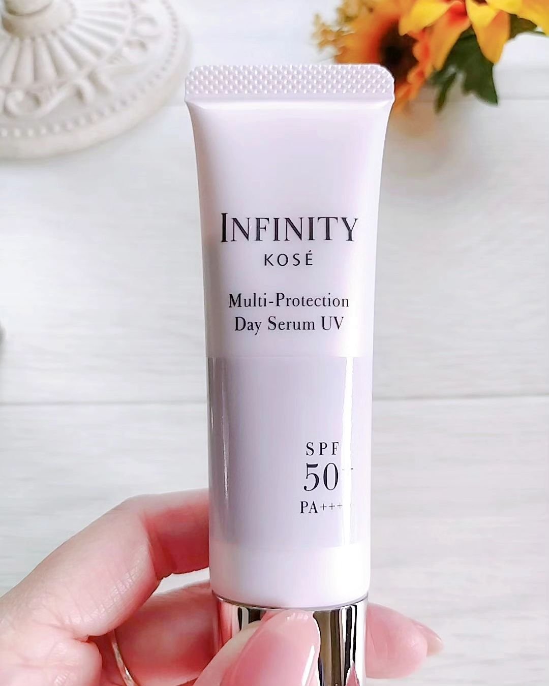 マルチプロテクション デイセラム UV/インフィニティ/日焼け止めクリームを使ったクチコミ（2枚目）