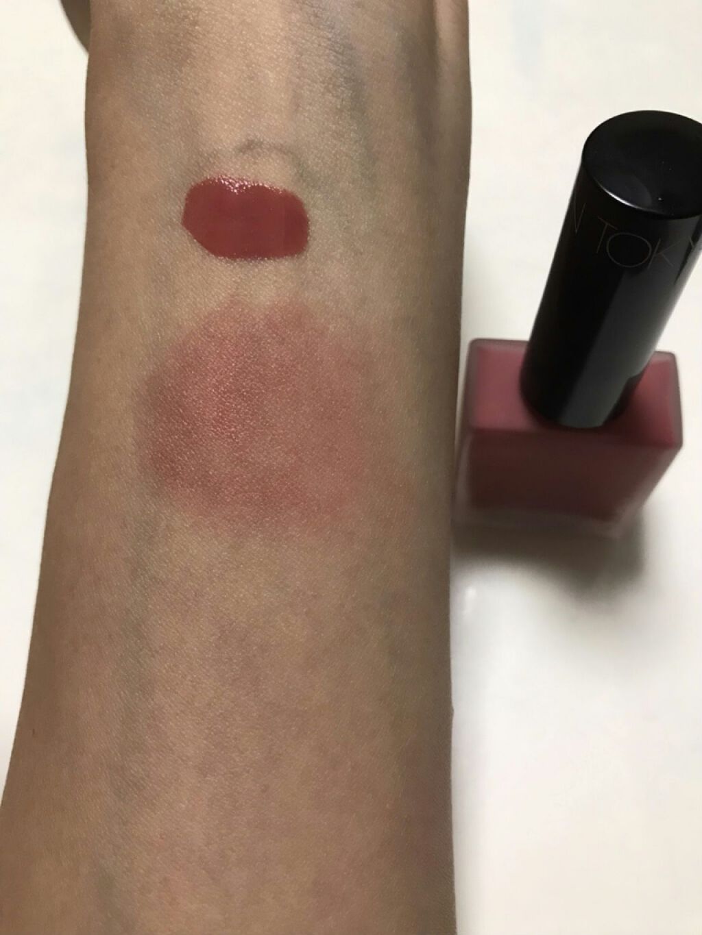 チークポリッシュ L/ADDICTION/リキッドチークを使ったクチコミ（2枚目）