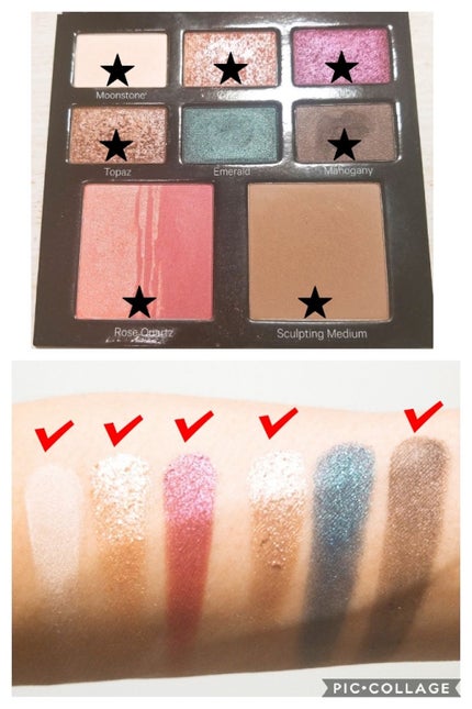 JEWELPOP/FACE AND EYE PALETTE/Kevyn Aucoin/アイシャドウパレットを使ったクチコミ(2枚目)