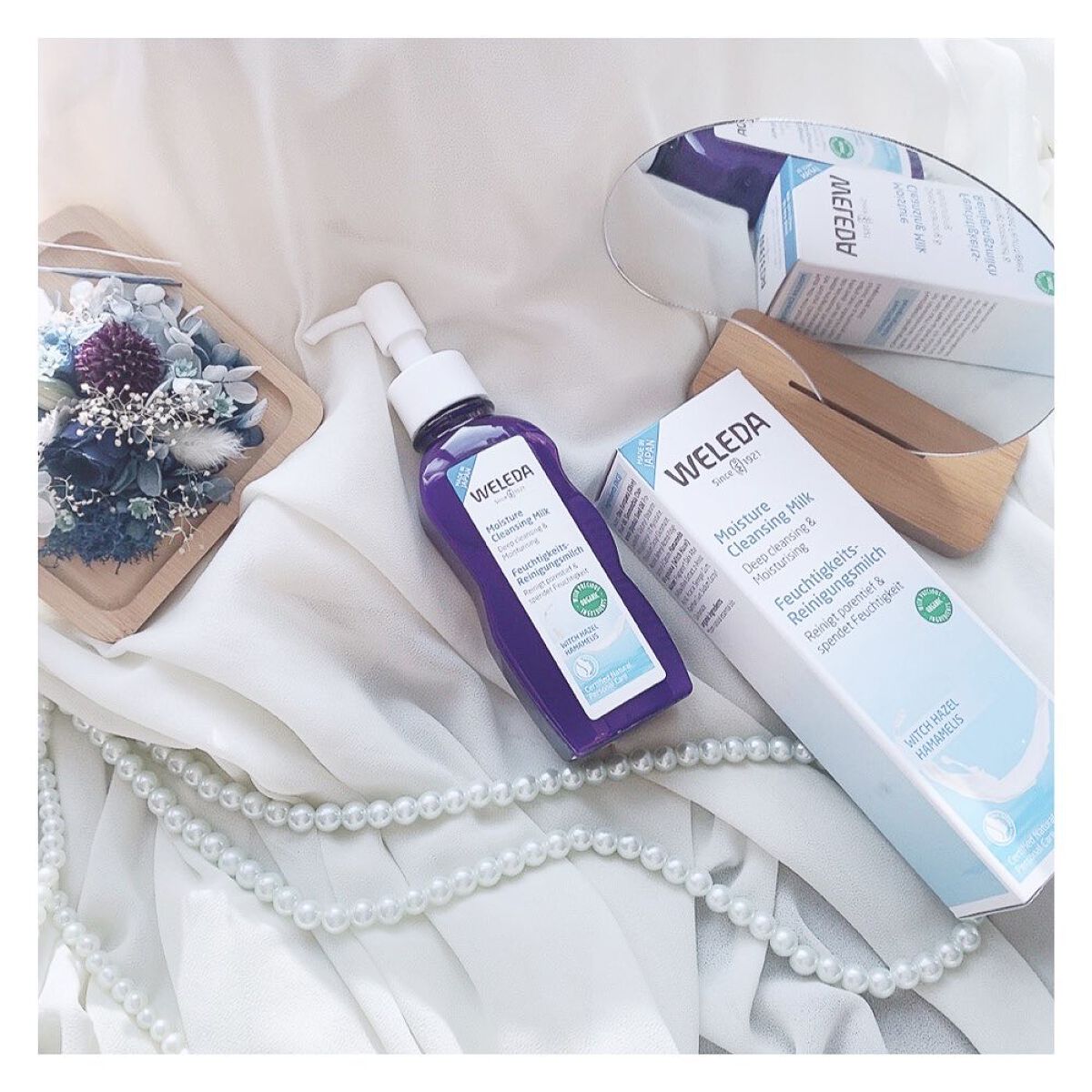 モイスチャー クレンジングミルク/WELEDA/ミルククレンジングを使ったクチコミ(1枚目)