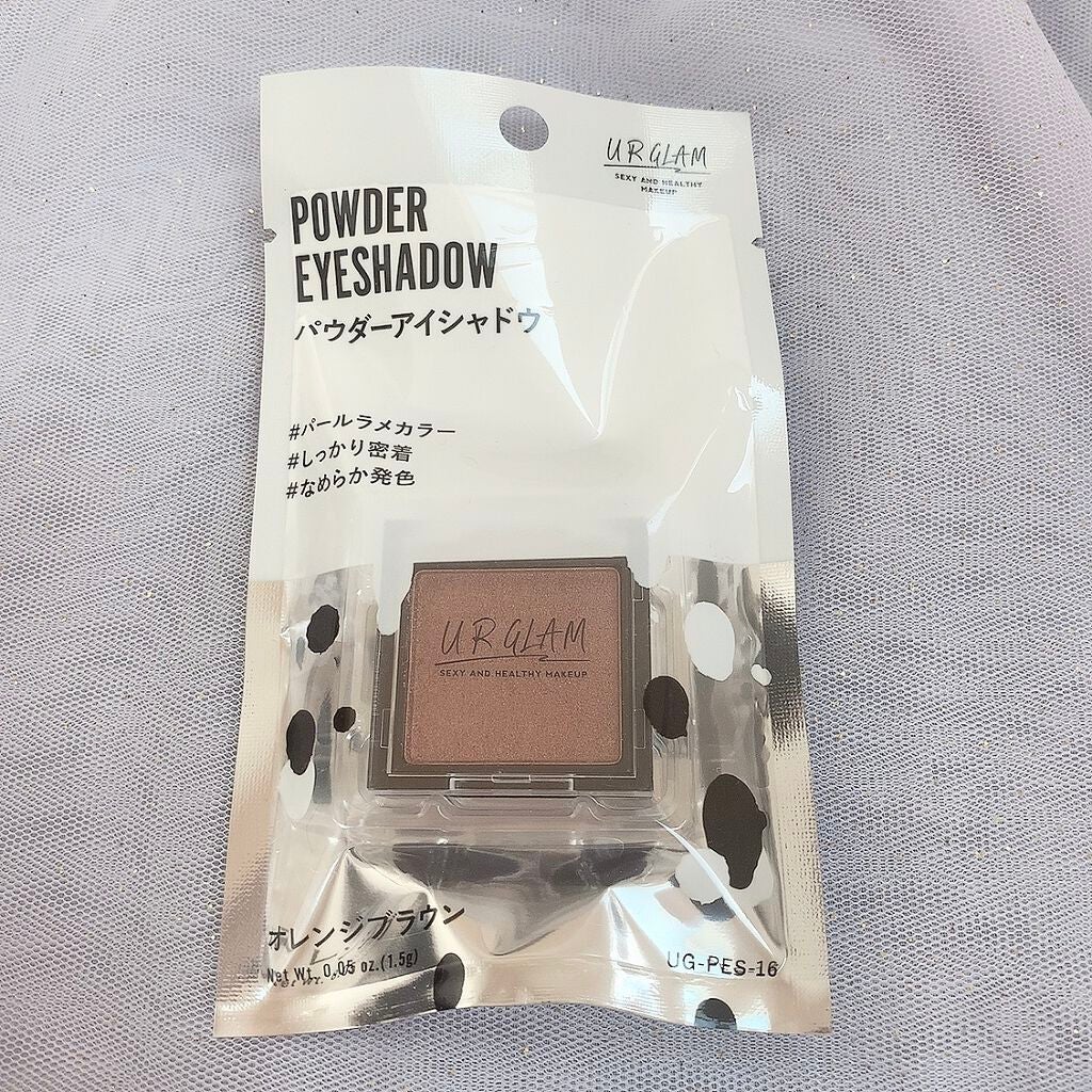 UR GLAM POWDER EYESHADOW/U R GLAM/単色アイシャドウを使ったクチコミ(2枚目)