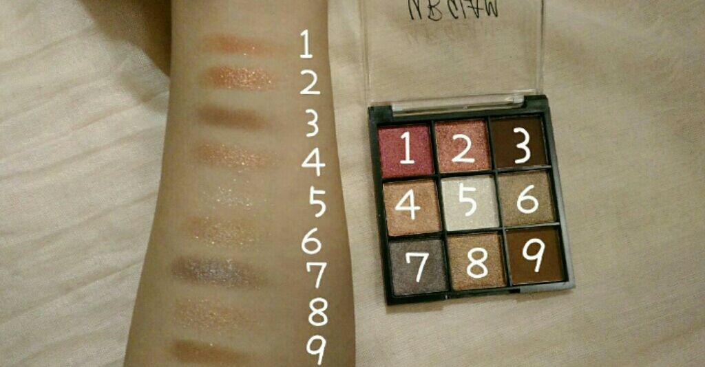 UR GLAM BLOOMING EYE COLOR PALETTE/U R GLAM/アイシャドウパレットを使ったクチコミ(3枚目)