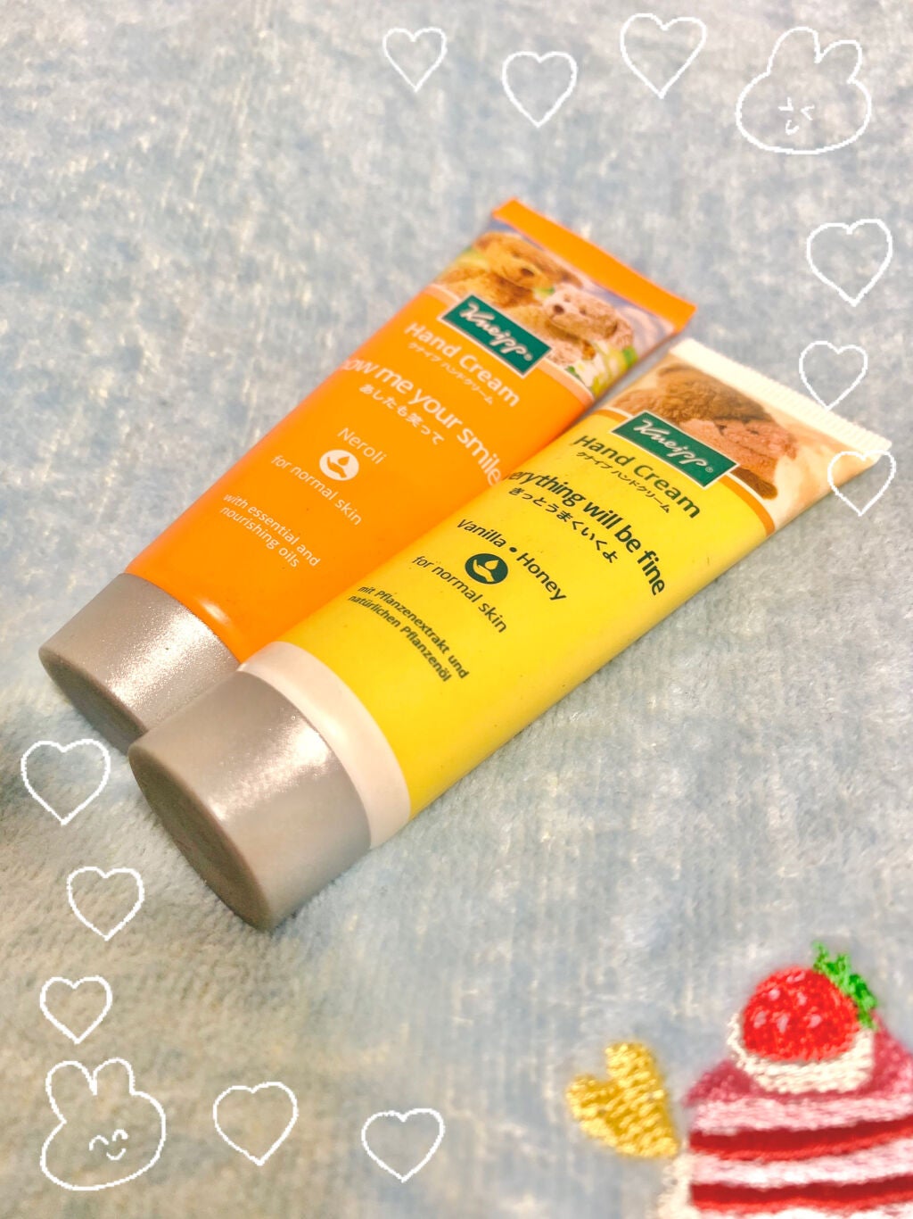 ハンドクリーム バニラ&ハニーの香り/クナイプ/ハンドクリームを使ったクチコミ(1枚目)