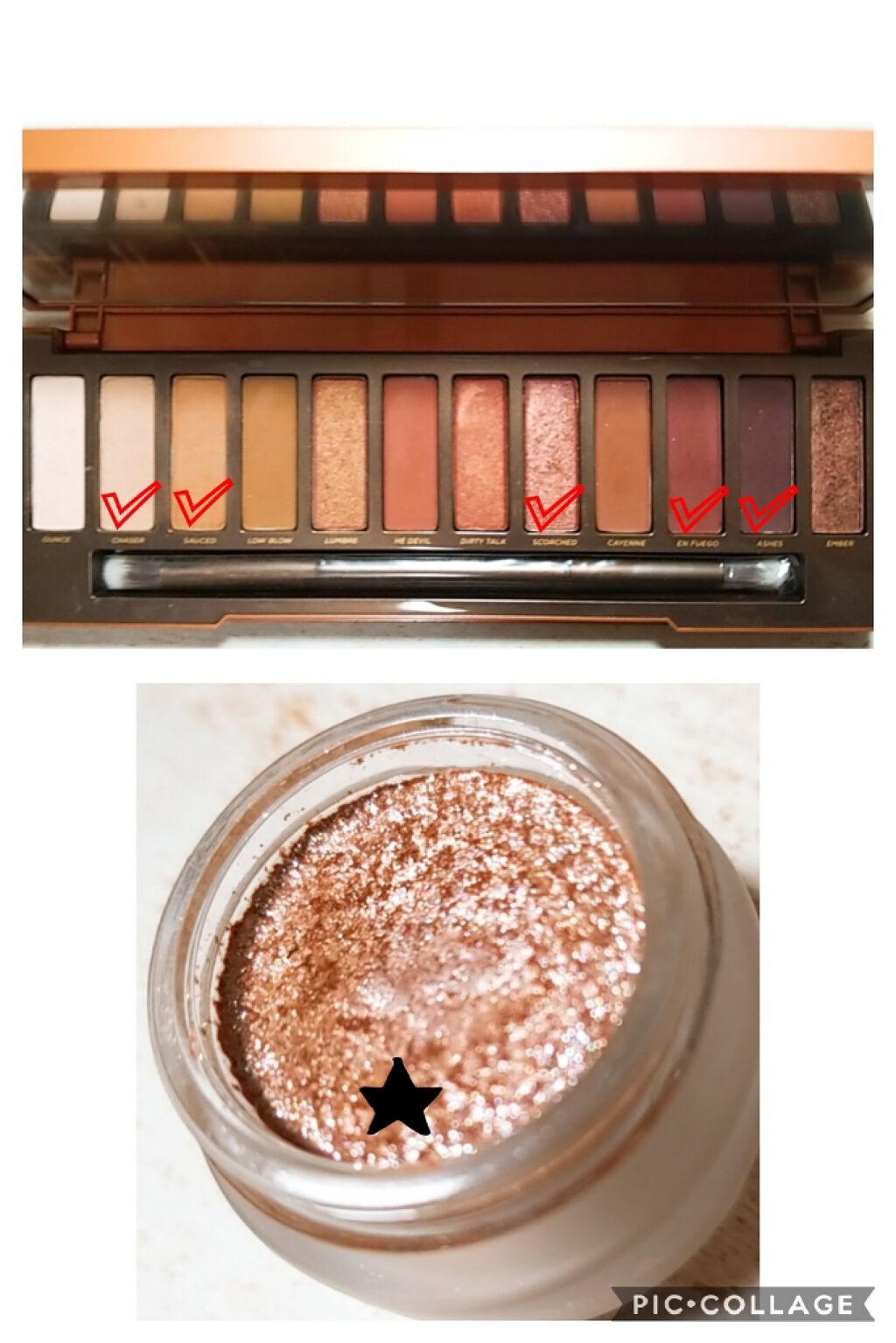 NAKED HEAT/アーバンディケイ/アイシャドウパレットを使ったクチコミ(3枚目)